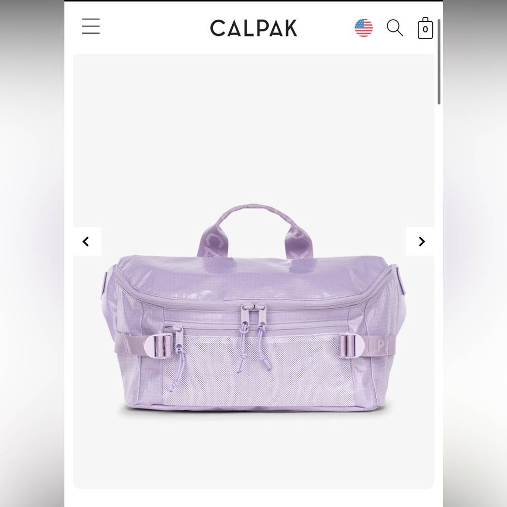 Calpak Terra Sling Bag in Amethyst